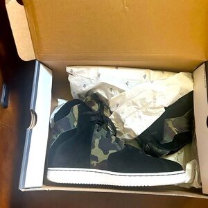 Men's Jordan Westbrook 0.2 Black and Camouflage High-Top Sneakers size 11 NIB